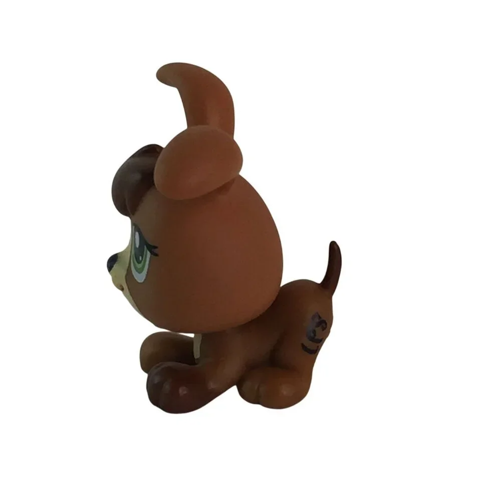 Littlest Pet Shop LPS‎ Petriplet Dogs #1338 Brown #134 Tan Puppy Figures